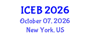 International Conference on Ecosystems and Biodiversity (ICEB) October 07, 2026 - New York, United States