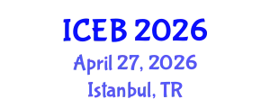 International Conference on Ecosystems and Biodiversity (ICEB) April 27, 2026 - Istanbul, Turkey