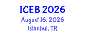 International Conference on Ecosystems and Biodiversity (ICEB) August 16, 2026 - Istanbul, Turkey