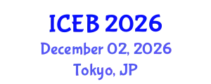 International Conference on Ecosystems and Biodiversity (ICEB) December 02, 2026 - Tokyo, Japan
