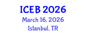 International Conference on Ecosystems and Biodiversity (ICEB) March 16, 2026 - Istanbul, Turkey