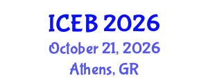 International Conference on Ecosystems and Biodiversity (ICEB) October 21, 2026 - Athens, Greece