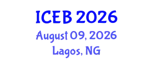 International Conference on Ecosystems and Biodiversity (ICEB) August 09, 2026 - Lagos, Nigeria