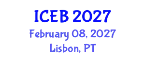 International Conference on Ecosystems and Biodiversity (ICEB) February 08, 2027 - Lisbon, Portugal
