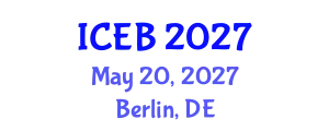 International Conference on Ecosystems and Biodiversity (ICEB) May 20, 2027 - Berlin, Germany