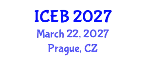 International Conference on Ecosystems and Biodiversity (ICEB) March 22, 2027 - Prague, Czechia