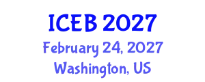 International Conference on Ecosystems and Biodiversity (ICEB) February 24, 2027 - Washington, United States