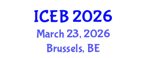 International Conference on Ecosystems and Biodiversity (ICEB) March 23, 2026 - Brussels, Belgium