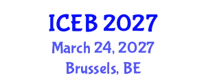 International Conference on Ecosystems and Biodiversity (ICEB) March 24, 2027 - Brussels, Belgium