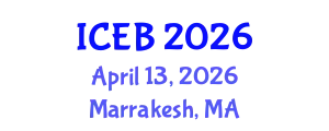 International Conference on Ecosystems and Biodiversity (ICEB) April 13, 2026 - Marrakesh, Morocco