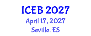 International Conference on Ecosystems and Biodiversity (ICEB) April 17, 2027 - Seville, Spain
