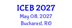 International Conference on Ecosystems and Biodiversity (ICEB) May 08, 2027 - Bucharest, Romania