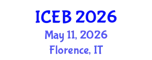 International Conference on Ecosystems and Biodiversity (ICEB) May 11, 2026 - Florence, Italy