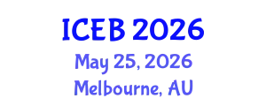 International Conference on Ecosystems and Biodiversity (ICEB) May 25, 2026 - Melbourne, Australia