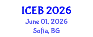 International Conference on Ecosystems and Biodiversity (ICEB) June 01, 2026 - Sofia, Bulgaria