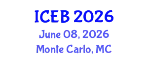International Conference on Ecosystems and Biodiversity (ICEB) June 08, 2026 - Monte Carlo, Monaco