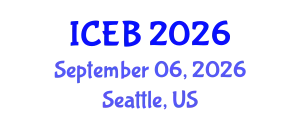 International Conference on Ecosystems and Biodiversity (ICEB) September 06, 2026 - Seattle, United States