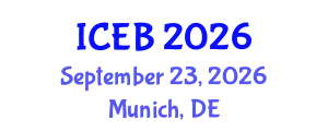 International Conference on Ecosystems and Biodiversity (ICEB) September 23, 2026 - Munich, Germany