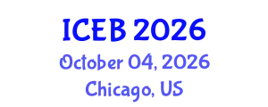 International Conference on Ecosystems and Biodiversity (ICEB) October 04, 2026 - Chicago, United States