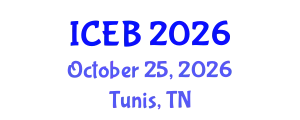 International Conference on Ecosystems and Biodiversity (ICEB) October 25, 2026 - Tunis, Tunisia