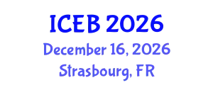 International Conference on Ecosystems and Biodiversity (ICEB) December 16, 2026 - Strasbourg, France