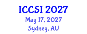 International Conference on Computer Science and Innovation (ICCSI) May 17, 2027 - Sydney, Australia