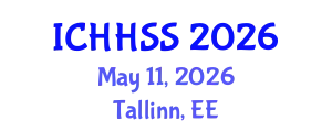 International Conference on Humanities, Historical and Social Sciences (ICHHSS) May 11, 2026 - Tallinn, Estonia
