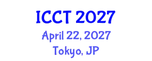 International Conference on Cardiovascular Technologies (ICCT) April 22, 2027 - Tokyo, Japan