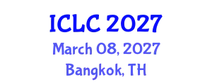 International Conference on Lung Cancer (ICLC) March 08, 2027 - Bangkok, Thailand