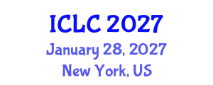 International Conference on Lung Cancer (ICLC) January 28, 2027 - New York, United States