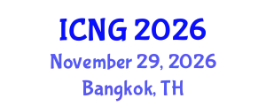 International Conference on Nutrition and Growth (ICNG) November 29, 2026 - Bangkok, Thailand