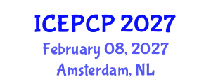 International Conference on Environmental Pollution Control and Prevention (ICEPCP) February 08, 2027 - Amsterdam, Netherlands