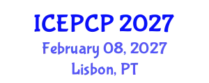 International Conference on Environmental Pollution Control and Prevention (ICEPCP) February 08, 2027 - Lisbon, Portugal