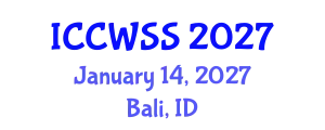 International Conference on Children, Women, and Social Studies (ICCWSS) January 14, 2027 - Bali, Indonesia