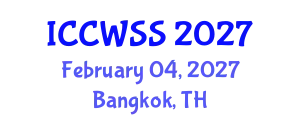 International Conference on Children, Women, and Social Studies (ICCWSS) February 04, 2027 - Bangkok, Thailand