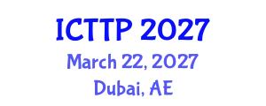International Conference on Trauma: Theory and Practice (ICTTP) March 22, 2027 - Dubai, United Arab Emirates