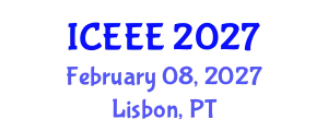 International Conference on Employment, Education and Entrepreneurship (ICEEE) February 08, 2027 - Lisbon, Portugal
