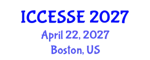 International Conference on Computer, Electrical and Systems Sciences, and Engineering (ICCESSE) April 22, 2027 - Boston, United States