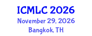 International Conference on Machine Learning and Cybernetics (ICMLC) November 29, 2026 - Bangkok, Thailand