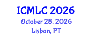 International Conference on Machine Learning and Cybernetics (ICMLC) October 28, 2026 - Lisbon, Portugal