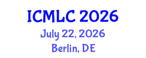 International Conference on Machine Learning and Cybernetics (ICMLC) July 22, 2026 - Berlin, Germany