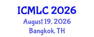 International Conference on Machine Learning and Cybernetics (ICMLC) August 19, 2026 - Bangkok, Thailand