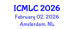 International Conference on Machine Learning and Cybernetics (ICMLC) February 02, 2026 - Amsterdam, Netherlands