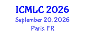 International Conference on Machine Learning and Cybernetics (ICMLC) September 20, 2026 - Paris, France