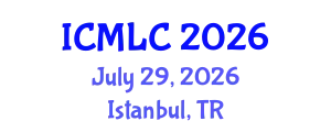 International Conference on Machine Learning and Cybernetics (ICMLC) July 29, 2026 - Istanbul, Turkey