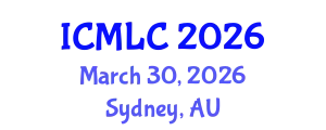 International Conference on Machine Learning and Cybernetics (ICMLC) March 30, 2026 - Sydney, Australia