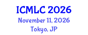 International Conference on Machine Learning and Cybernetics (ICMLC) November 11, 2026 - Tokyo, Japan