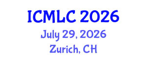 International Conference on Machine Learning and Cybernetics (ICMLC) July 29, 2026 - Zurich, Switzerland