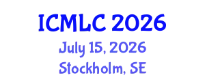 International Conference on Machine Learning and Cybernetics (ICMLC) July 15, 2026 - Stockholm, Sweden