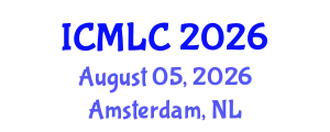 International Conference on Machine Learning and Cybernetics (ICMLC) August 05, 2026 - Amsterdam, Netherlands